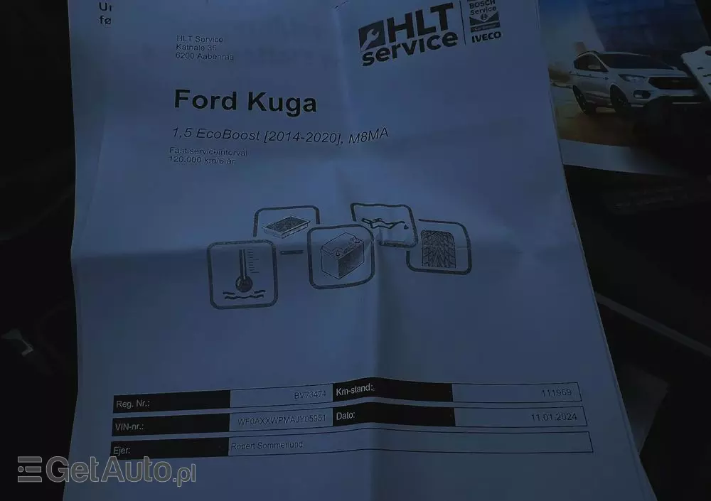 FORD Kuga 1.5 EcoBoost FWD ST-Line ASS