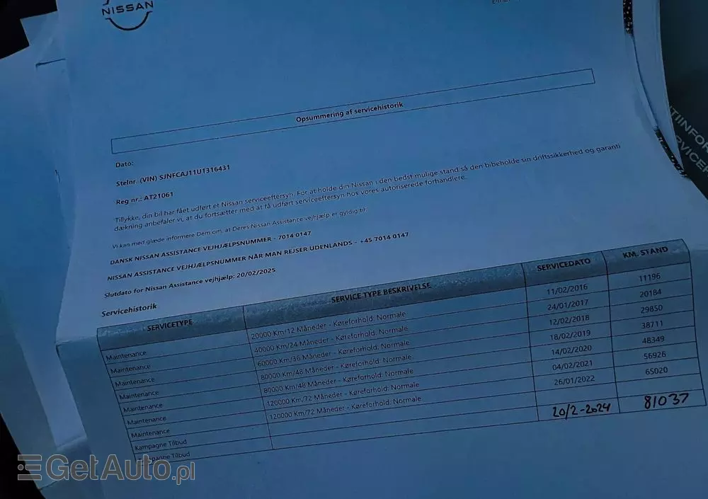 NISSAN Qashqai 1.6 DIG-T Visia