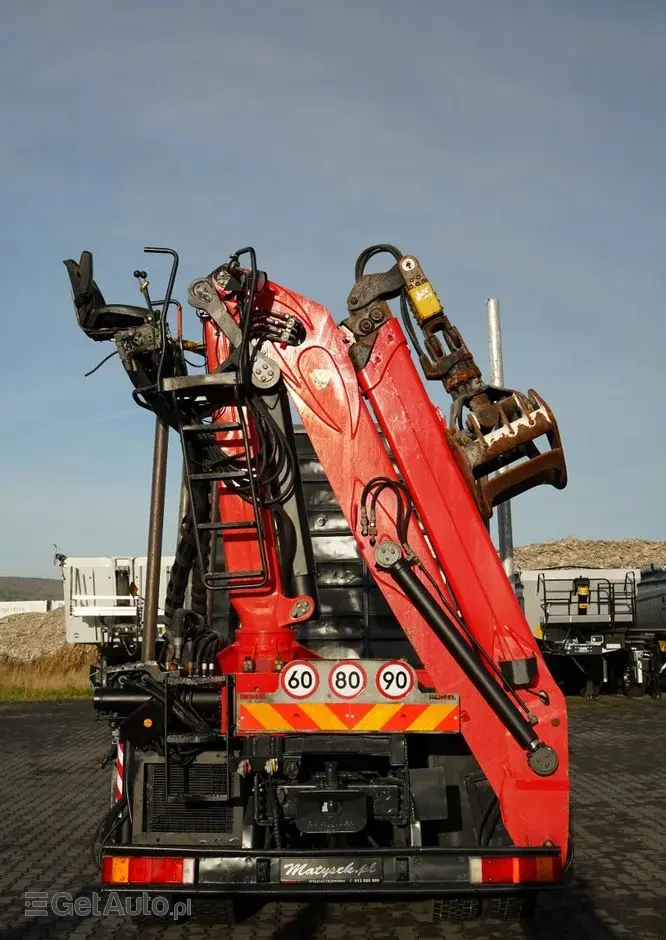 IVECO STRALIS  560 / 6X4 / DO DREWNA / DO DRZEWA / DO LASU /  HDS PALFINGER EPSILON  / UDŹWIG - 5 250 KG 