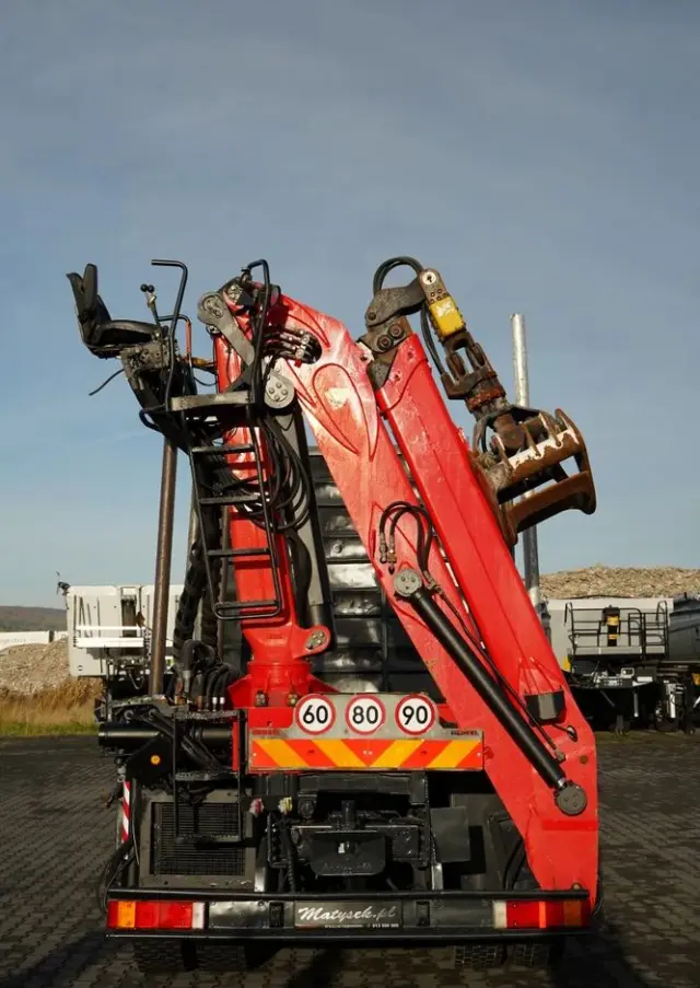 IVECO STRALIS  560 / 6X4 / DO DREWNA / DO DRZEWA / DO LASU /  HDS PALFINGER EPSILON  / UDŹWIG - 5 250 KG 