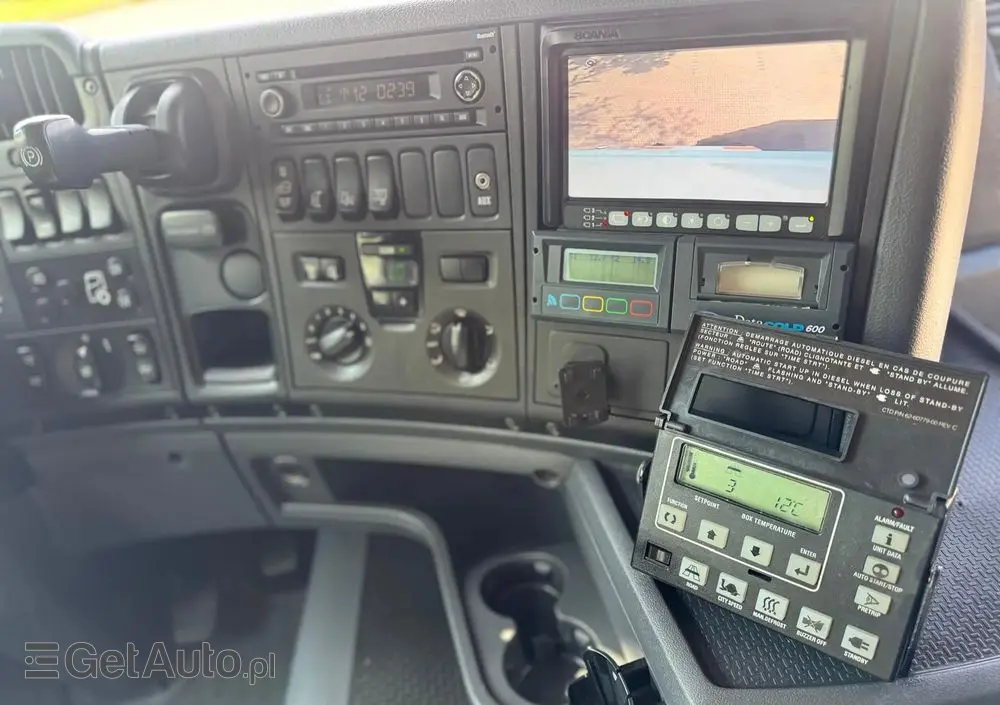 SCANIA Scania G 490 / CHŁODNIA + WINDA / 23 PALETY / EURO6 / OŚ SKRĘTNA / CARRIER 850 / ASO 