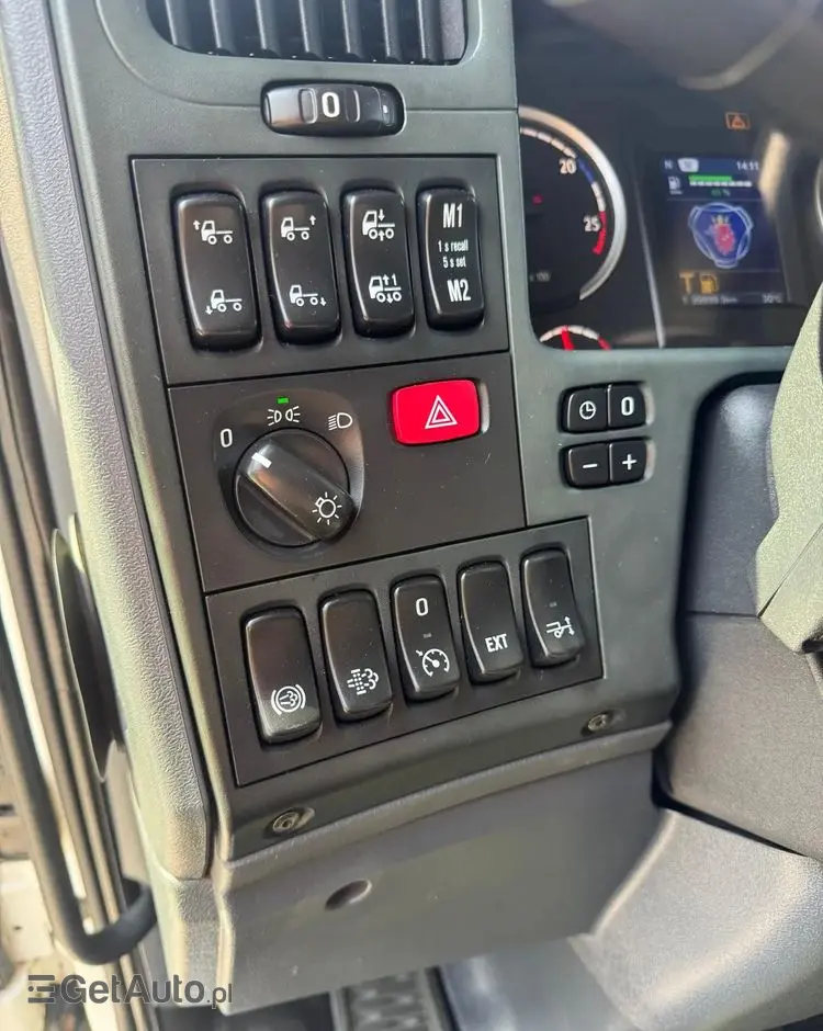 SCANIA Scania G 490 / CHŁODNIA + WINDA / 23 PALETY / EURO6 / OŚ SKRĘTNA / CARRIER 850 / ASO 