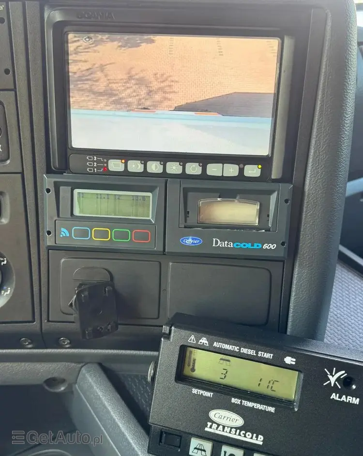 SCANIA Scania G 490 / CHŁODNIA + WINDA / 23 PALETY / EURO6 / OŚ SKRĘTNA / CARRIER 850 / ASO 