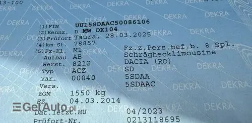 DACIA Sandero 