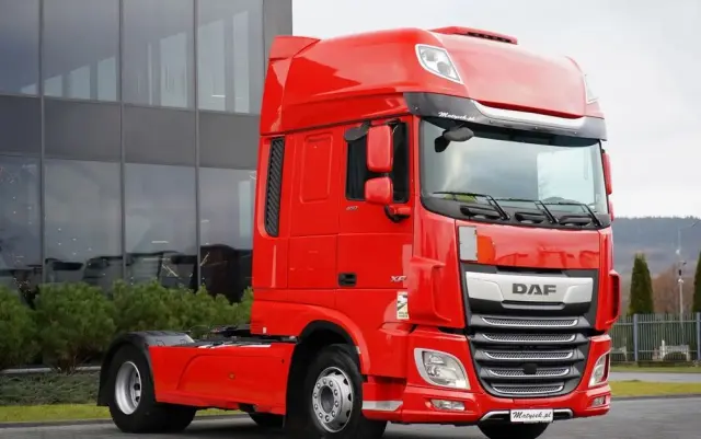 DAF XF 480 / SUPER SPACE CAB / RETARDER /  KLIMA POSTOJOWA / 