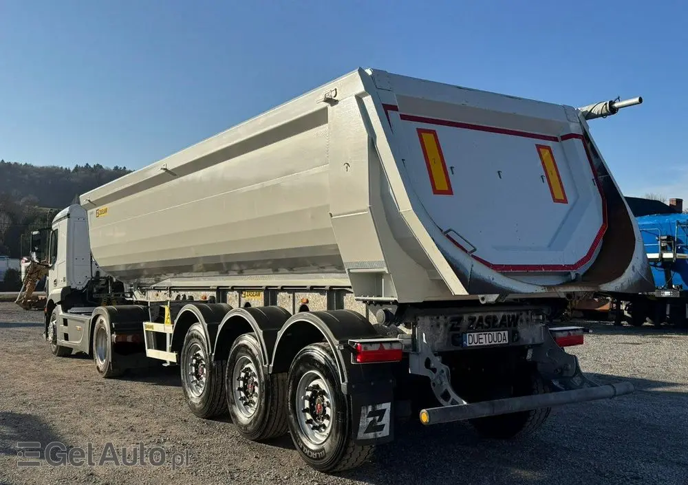 ZASLAW D-653A Mulda Stalowa Hardox 30m 