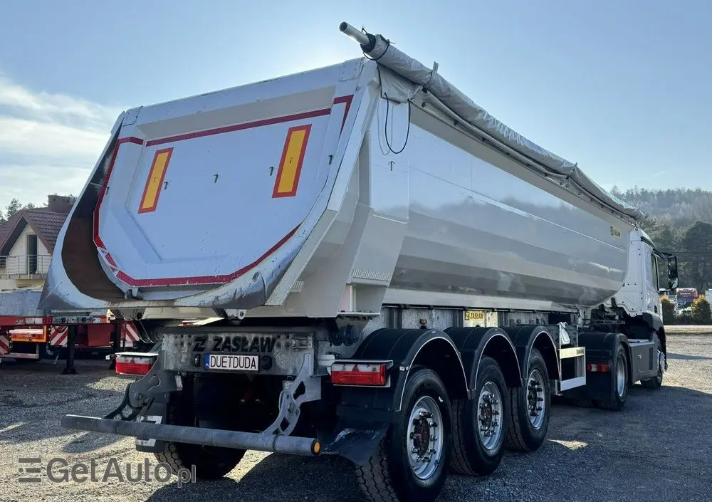 ZASLAW D-653A Mulda Stalowa Hardox 30m 