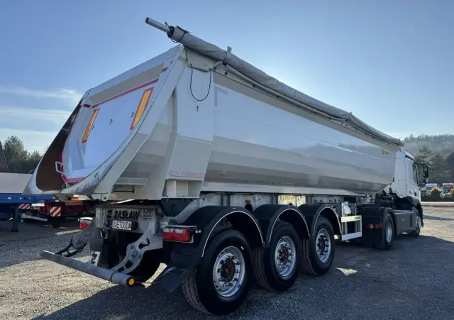 ZASLAW D-653A Mulda Stalowa Hardox 30m 