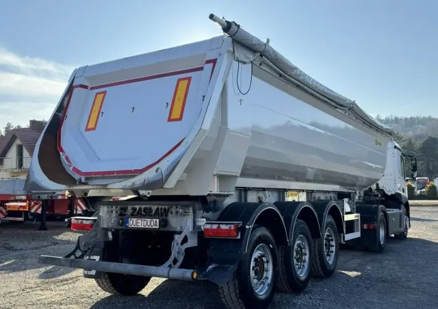 ZASLAW D-653A Mulda Stalowa Hardox 30m 