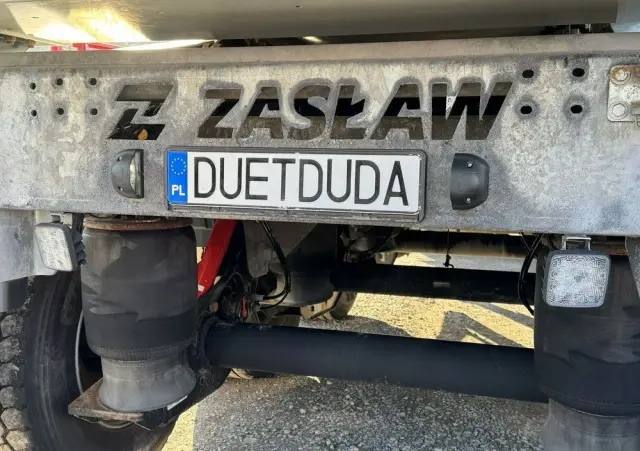 ZASLAW D-653A Mulda Stalowa Hardox 30m 