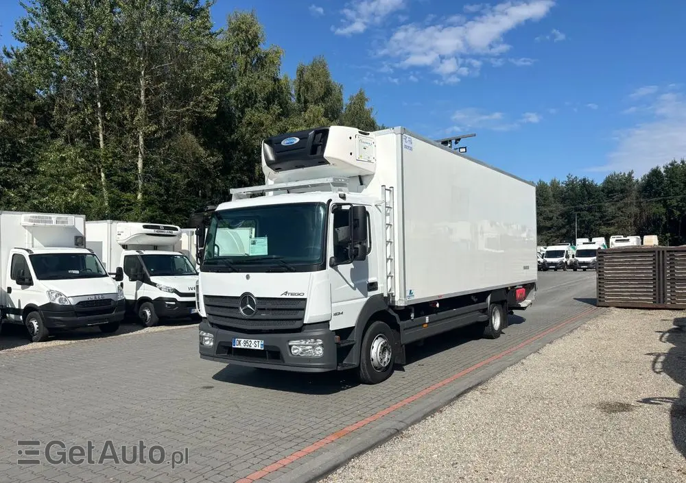MERCEDES-BENZ MERCEDES ATEGO 1524,,1523,,1527,,1530,,1224,, 1530,,1624,,1623 KILKA  SZTUK CHLODNIA KONTENER PODWOZIE DO ZABUDOWY WYWROT 