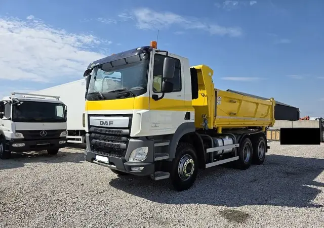 DAF DAF Cf 410 6x4 kiper/hydroburta/manual 