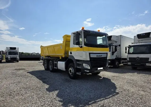 DAF DAF Cf 410 6x4 kiper/hydroburta/manual 