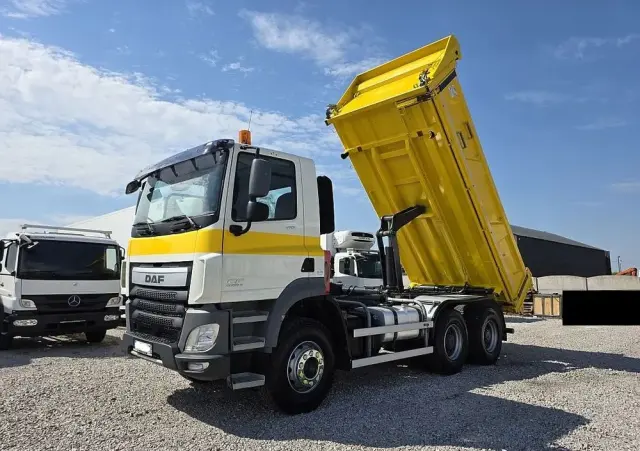 DAF DAF Cf 410 6x4 kiper/hydroburta/manual 