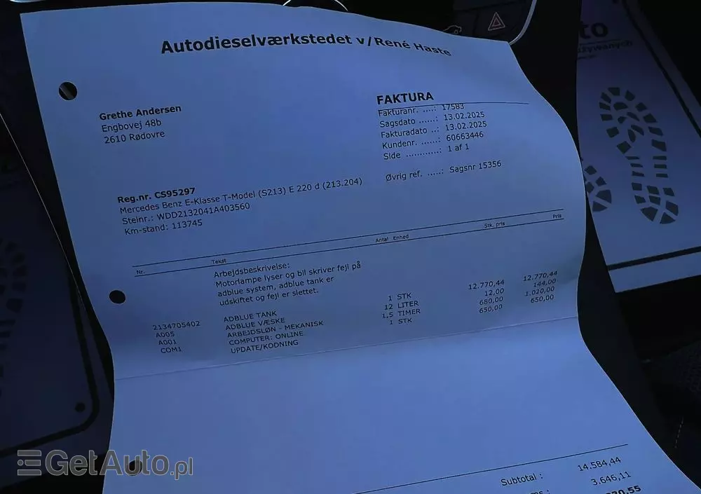 MERCEDES-BENZ Klasa E 220 d