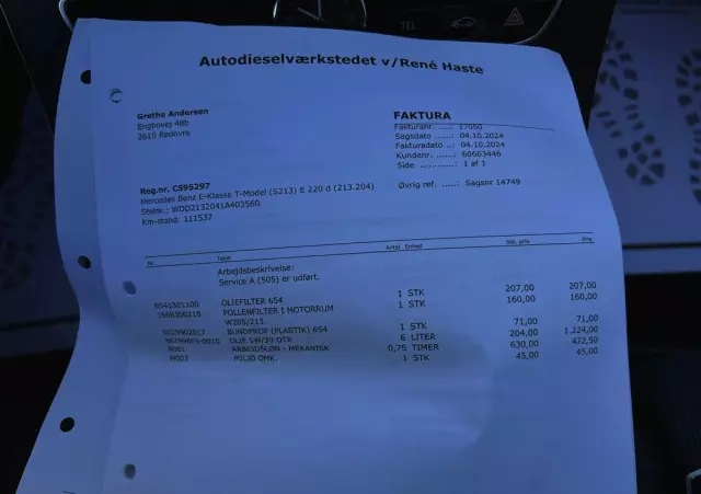 MERCEDES-BENZ Klasa E 220 d