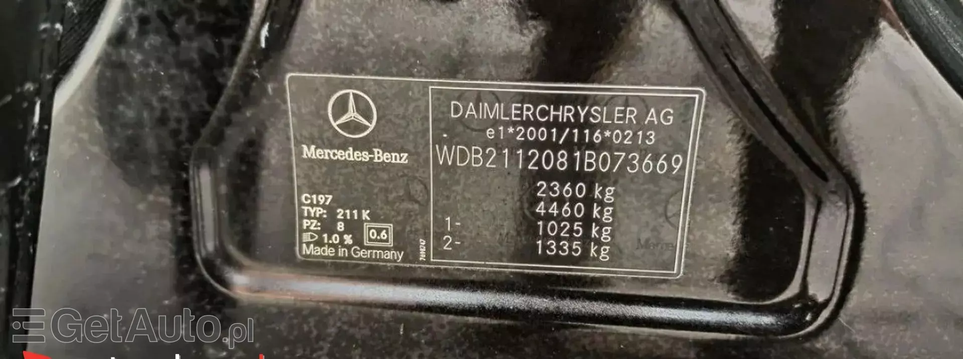 MERCEDES-BENZ Klasa E 