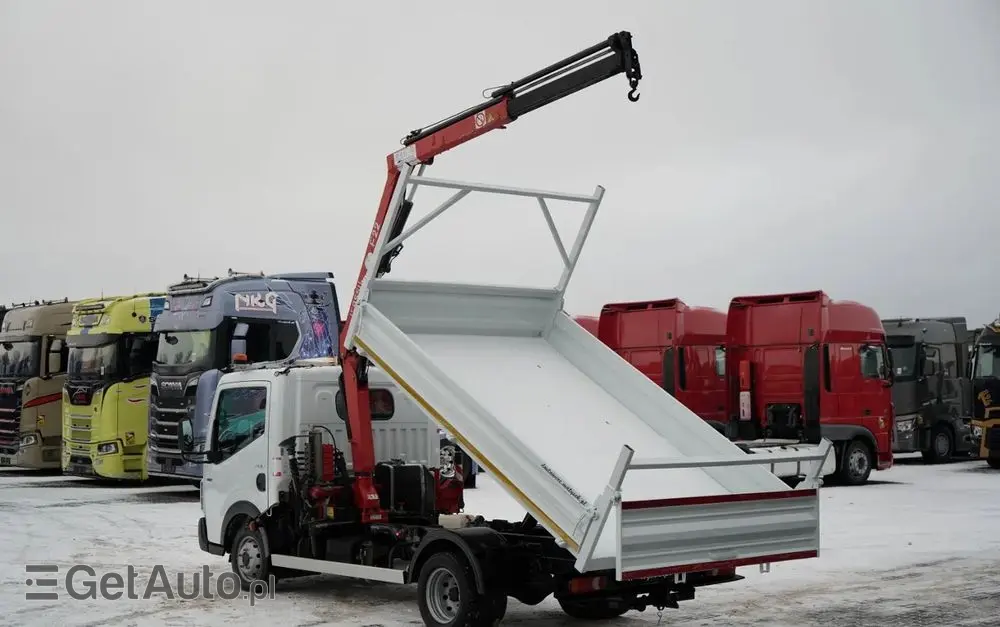 RENAULT MAXITY 140 DXI / WYWROTKA /+ HDS FASSI F22A / 995 KG UDŹWIG / WYSÓW 5,5 M / SPROWADZONY 