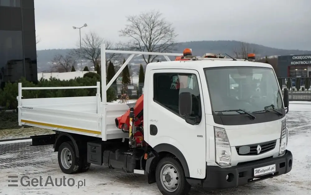 RENAULT MAXITY 140 DXI / WYWROTKA /+ HDS FASSI F22A / 995 KG UDŹWIG / WYSÓW 5,5 M / SPROWADZONY 