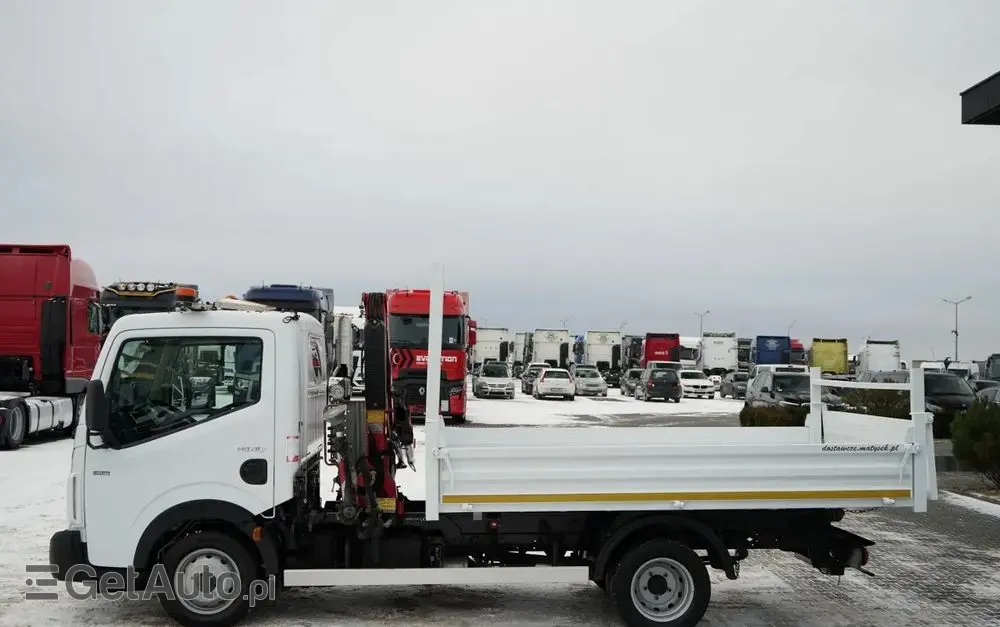 RENAULT MAXITY 140 DXI / WYWROTKA /+ HDS FASSI F22A / 995 KG UDŹWIG / WYSÓW 5,5 M / SPROWADZONY 