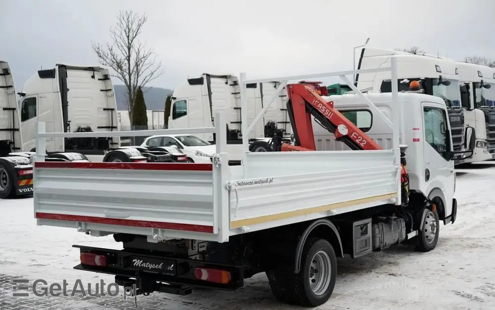 RENAULT MAXITY 140 DXI / WYWROTKA /+ HDS FASSI F22A / 995 KG UDŹWIG / WYSÓW 5,5 M / SPROWADZONY 