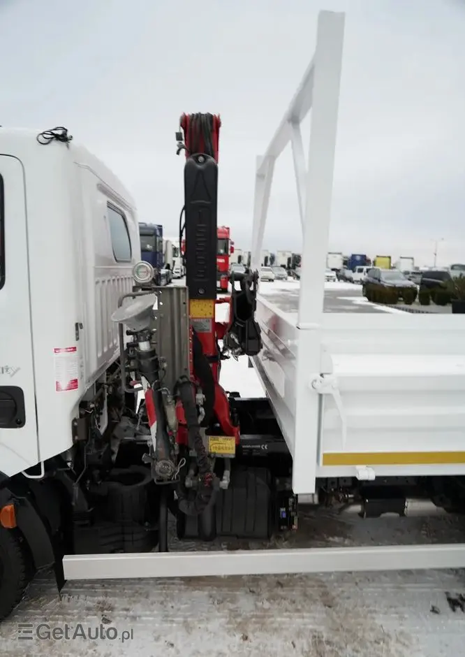 RENAULT MAXITY 140 DXI / WYWROTKA /+ HDS FASSI F22A / 995 KG UDŹWIG / WYSÓW 5,5 M / SPROWADZONY 