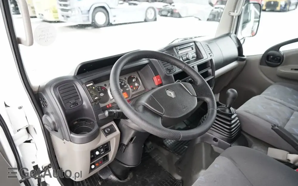 RENAULT MAXITY 140 DXI / WYWROTKA /+ HDS FASSI F22A / 995 KG UDŹWIG / WYSÓW 5,5 M / SPROWADZONY 