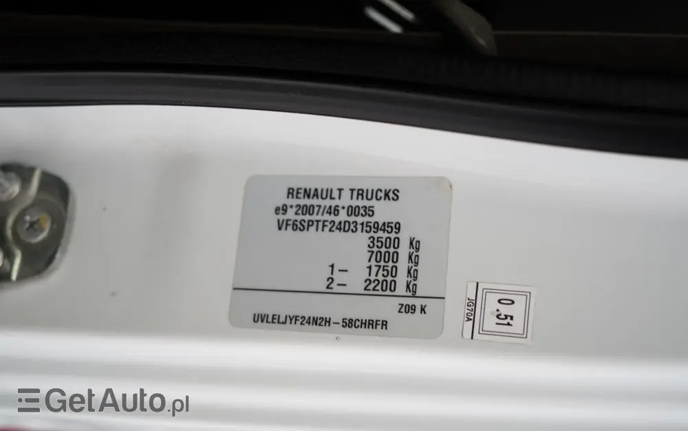 RENAULT MAXITY 140 DXI / WYWROTKA /+ HDS FASSI F22A / 995 KG UDŹWIG / WYSÓW 5,5 M / SPROWADZONY 