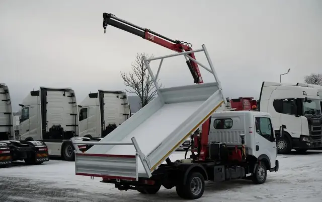 RENAULT MAXITY 140 DXI / WYWROTKA /+ HDS FASSI F22A / 995 KG UDŹWIG / WYSÓW 5,5 M / SPROWADZONY 