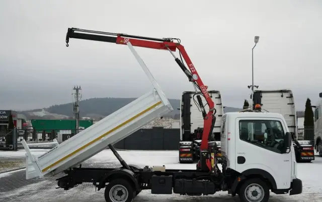 RENAULT MAXITY 140 DXI / WYWROTKA /+ HDS FASSI F22A / 995 KG UDŹWIG / WYSÓW 5,5 M / SPROWADZONY 