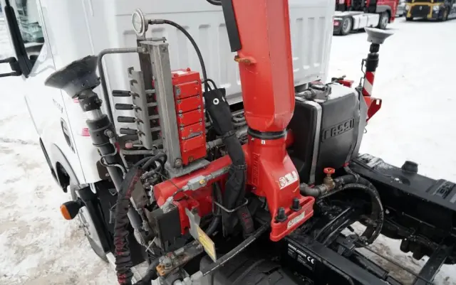 RENAULT MAXITY 140 DXI / WYWROTKA /+ HDS FASSI F22A / 995 KG UDŹWIG / WYSÓW 5,5 M / SPROWADZONY 