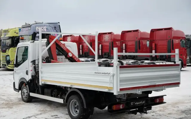 RENAULT MAXITY 140 DXI / WYWROTKA /+ HDS FASSI F22A / 995 KG UDŹWIG / WYSÓW 5,5 M / SPROWADZONY 