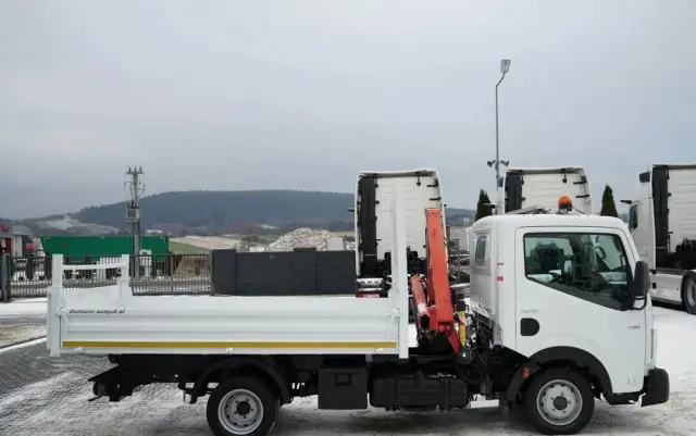 RENAULT MAXITY 140 DXI / WYWROTKA /+ HDS FASSI F22A / 995 KG UDŹWIG / WYSÓW 5,5 M / SPROWADZONY 