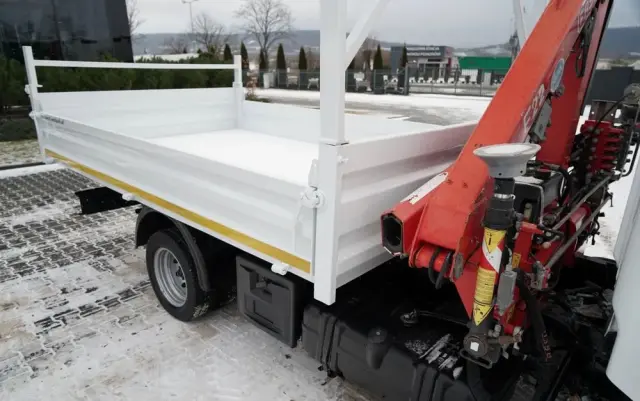 RENAULT MAXITY 140 DXI / WYWROTKA /+ HDS FASSI F22A / 995 KG UDŹWIG / WYSÓW 5,5 M / SPROWADZONY 