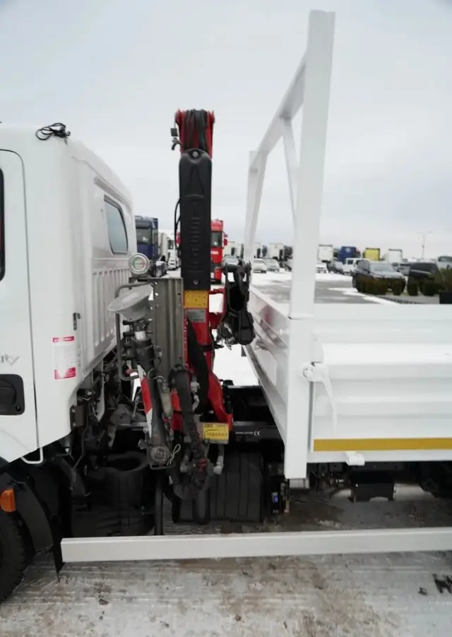 RENAULT MAXITY 140 DXI / WYWROTKA /+ HDS FASSI F22A / 995 KG UDŹWIG / WYSÓW 5,5 M / SPROWADZONY 