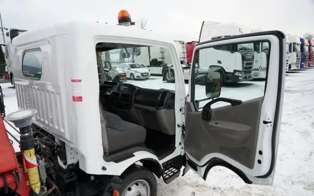 RENAULT MAXITY 140 DXI / WYWROTKA /+ HDS FASSI F22A / 995 KG UDŹWIG / WYSÓW 5,5 M / SPROWADZONY 