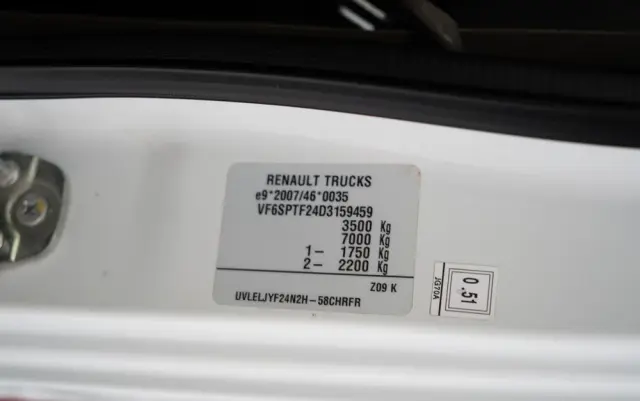 RENAULT MAXITY 140 DXI / WYWROTKA /+ HDS FASSI F22A / 995 KG UDŹWIG / WYSÓW 5,5 M / SPROWADZONY 