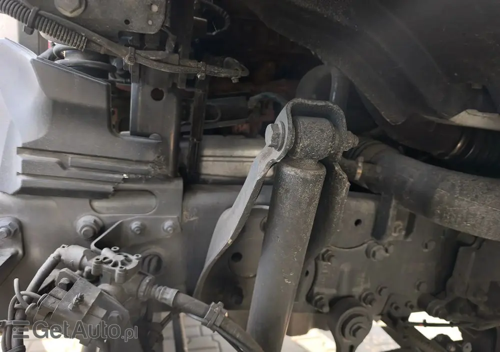 MERCEDES-BENZ AXOR 1829 rama do zabudowy blokada mostu 