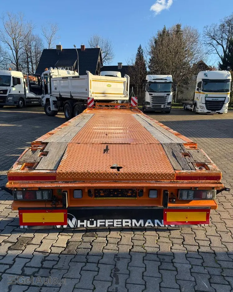 HUFFERMANN HPA 24.83 L przyczepa niskopodwoziowa, podkontenerowa 