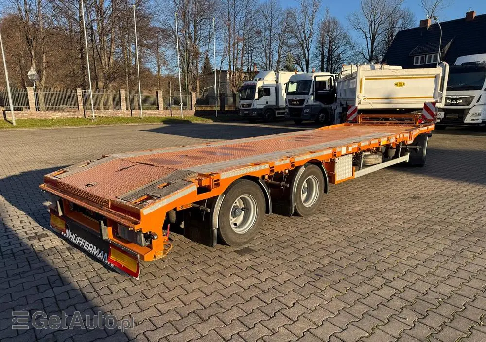 HUFFERMANN HPA 24.83 L przyczepa niskopodwoziowa, podkontenerowa 