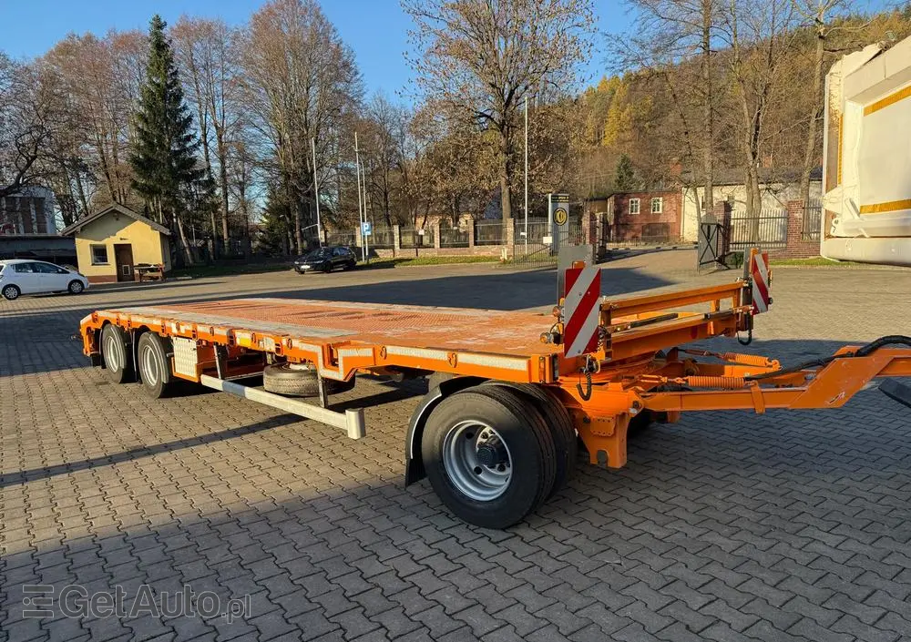 HUFFERMANN HPA 24.83 L przyczepa niskopodwoziowa, podkontenerowa 