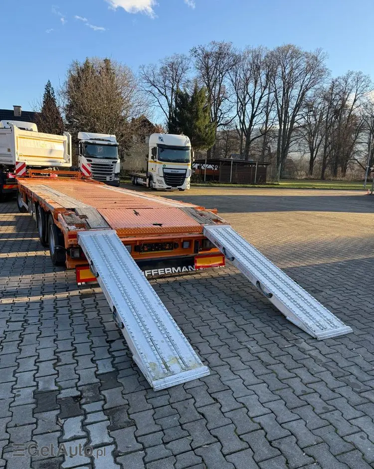 HUFFERMANN HPA 24.83 L przyczepa niskopodwoziowa, podkontenerowa 