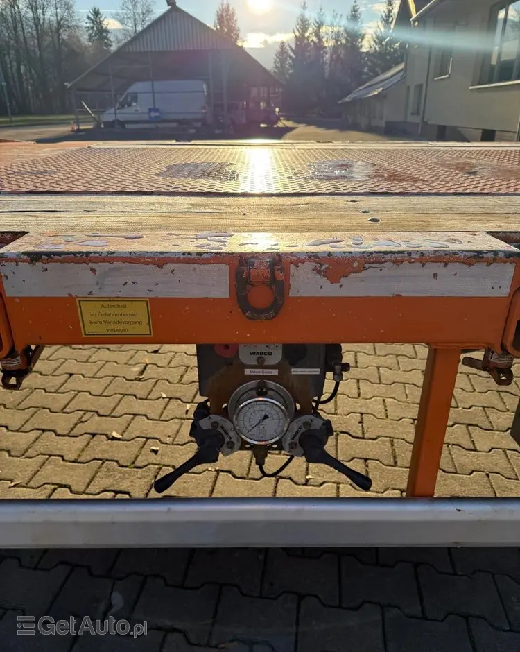 HUFFERMANN HPA 24.83 L przyczepa niskopodwoziowa, podkontenerowa 