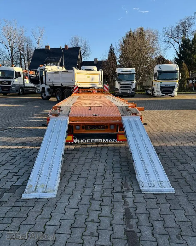 HUFFERMANN HPA 24.83 L przyczepa niskopodwoziowa, podkontenerowa 