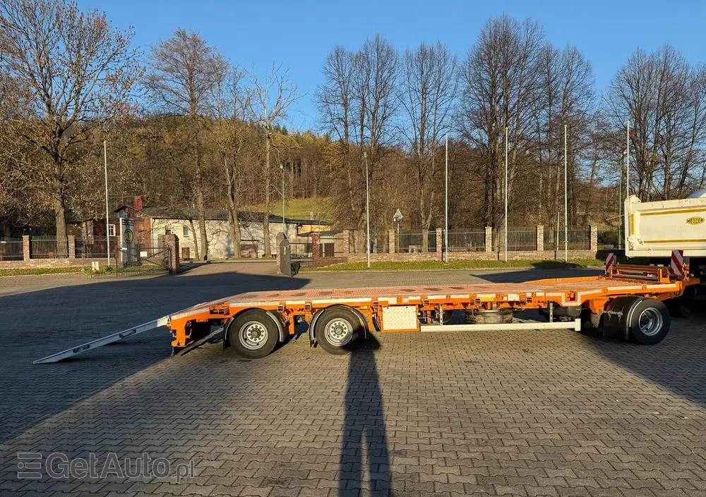 HUFFERMANN HPA 24.83 L przyczepa niskopodwoziowa, podkontenerowa 