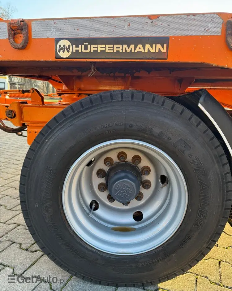 HUFFERMANN HPA 24.83 L przyczepa niskopodwoziowa, podkontenerowa 