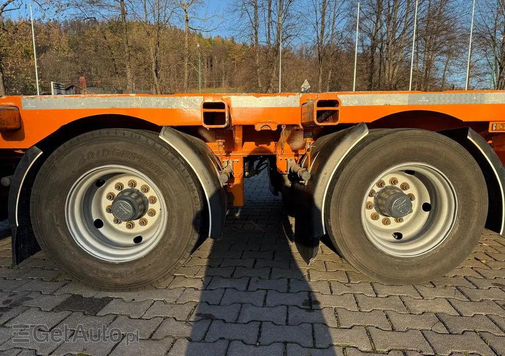 HUFFERMANN HPA 24.83 L przyczepa niskopodwoziowa, podkontenerowa 