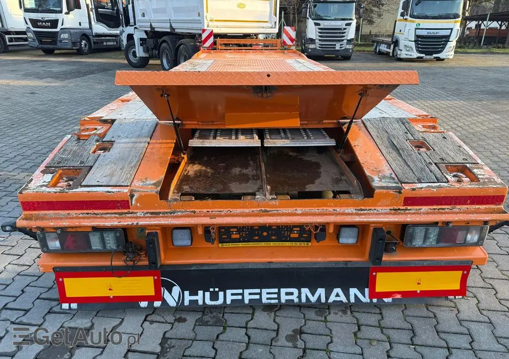HUFFERMANN HPA 24.83 L przyczepa niskopodwoziowa, podkontenerowa 