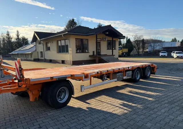 HUFFERMANN HPA 24.83 L przyczepa niskopodwoziowa, podkontenerowa 