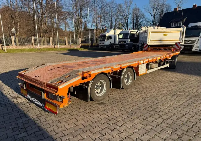 HUFFERMANN HPA 24.83 L przyczepa niskopodwoziowa, podkontenerowa 